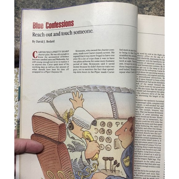 Private Pilot Aviation Magazine November 1988 Flight Aircraft Airplane Robinson - Picture 7 of 8